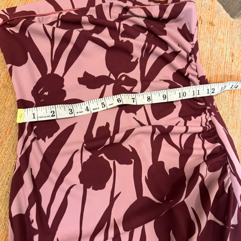 Gorgeous Vintage Knee Length Strapless Vintage Retro Dress size 4-6 - Picture 2 of 6